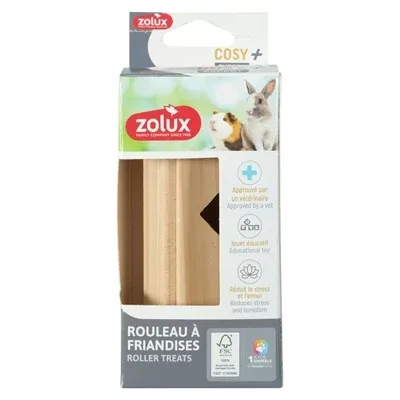 Zolux Snack Roller Cosy Hout 12,5X6X6 Cm - Image 2