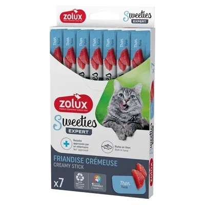Zolux Sweeties Expert Creamy Stick Tonijn 7X14 Gr - Image 2