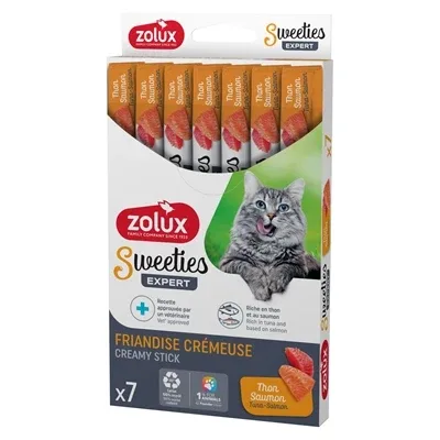 Zolux Sweeties Expert Creamy Stick Tonijn / Zalm 7X14 Gr - Image 2