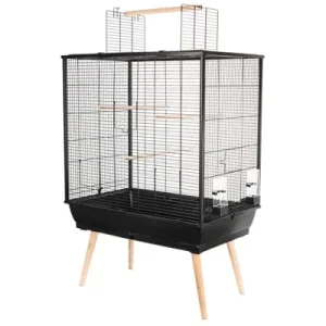 Zolux Vogelkooi Neo Jili 78x48x81 112 cm - Zwart