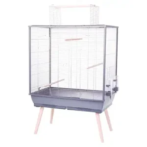 Zolux Vogelkooi Neolife Grijs 81X48X130 cm