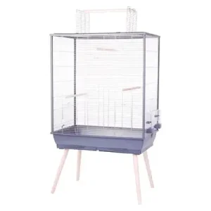 Zolux Vogelkooi Neolife Grijs 81X48X152 cm
