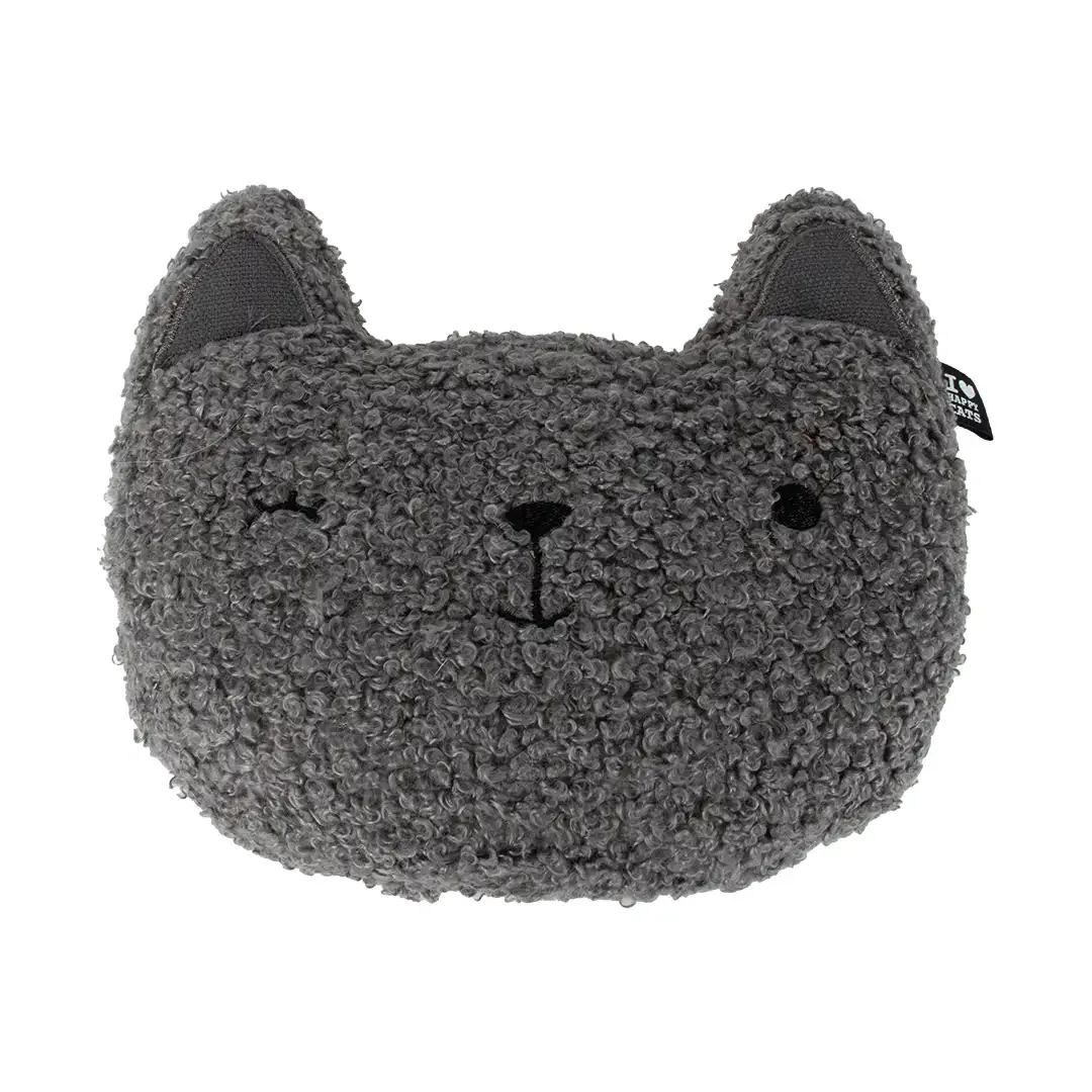 ZORAN – hervulbaar trappelkussen 19x5x16cm grijs